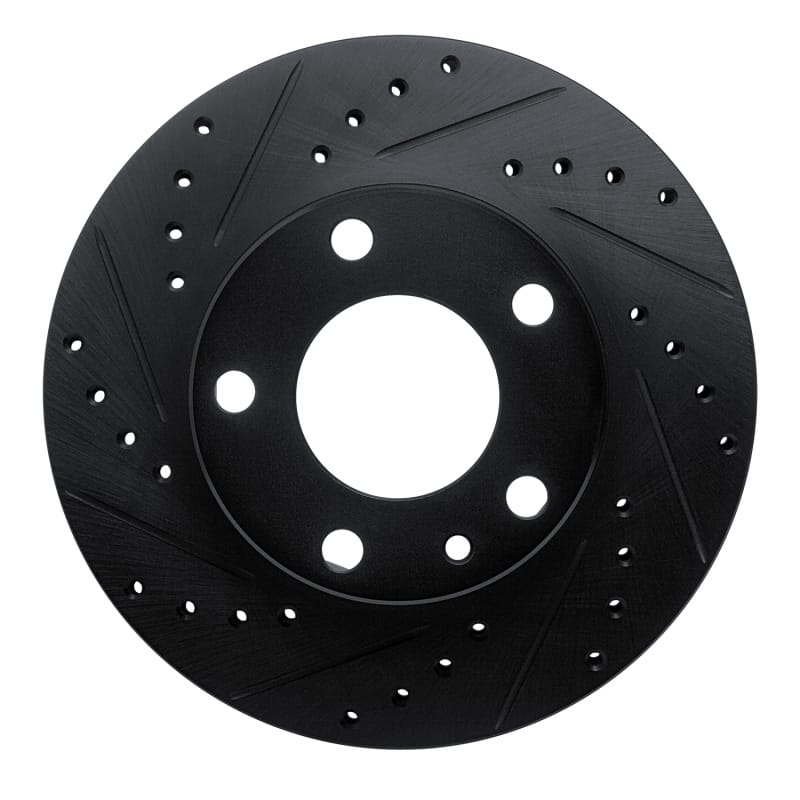 R1 Concepts — R1 76-82 BMW 530I Front Left Drilled & Slotted Black Brake Rotor
R1 Brake Rotor Drill