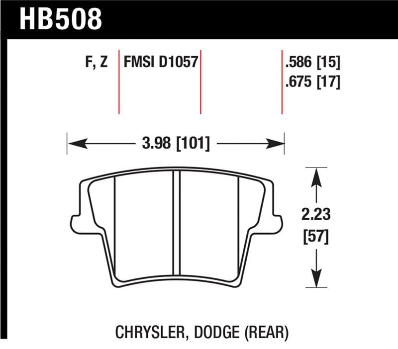 Hawk Performance — HPS Disc Brake Pad