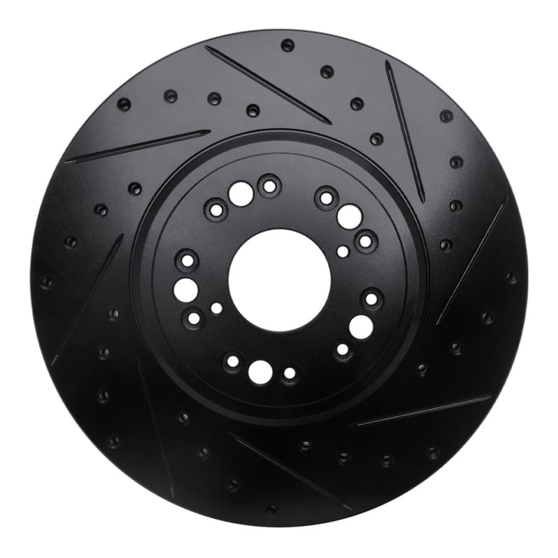 R1 Concepts — R1 95-00 Lexus LS400 Front Right Drilled & Slotted Black Brake Rotor
R1 Brake Rotor Drill