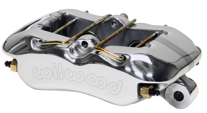 Wilwood — Wilwood Caliper-Forged Dynapro 4 5.25in Mount-Polish-Universal 1.38/1.38in Pistons .81in Disc
BRAKE CALIPER