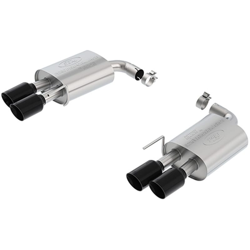 Ford Racing — Ford Racing 2018 Mustang GT 5.0L Extreme Muffler Kit - Black Chrome Tips
Muffler Kit