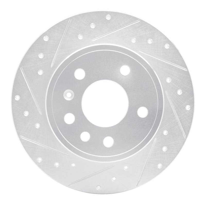 R1 Concepts — R1 97-08 Chevrolet ASTRA (Mexico) Rear Left Drilled & Slotted Silver Brake Rotor
R1 Brake Rotor Drill