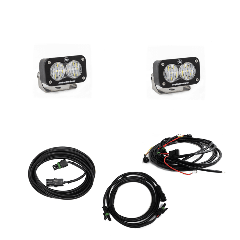 Baja Designs — Baja Designs 2018+ Jeep JL LED Light Kit Reverse Kit Dual S2 Sport w/C Wrangler JL