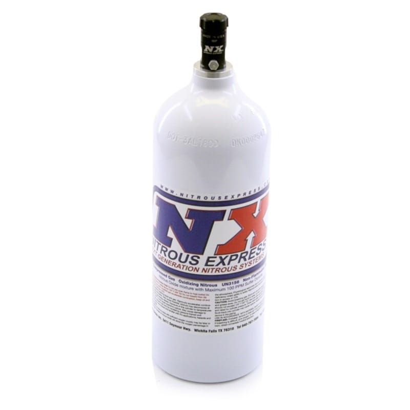 Nitrous Express — Nitrous Express 5lb Bottle w/Motorcycle Valve (5.25 Dia x 16.14 Tall)
N2OBottle