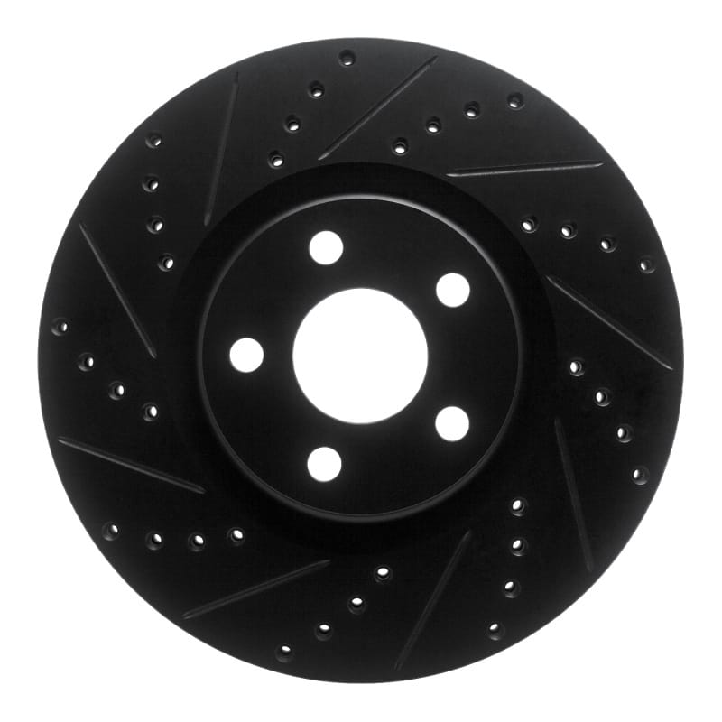R1 Concepts — R1 17-20 Lincoln MKZ Front Left Drilled & Slotted Black Brake Rotor
R1 Brake Rotor Drill