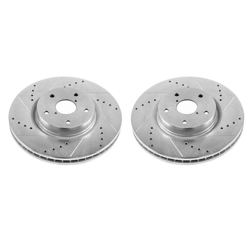 PowerStop — Power Stop 06-07 Subaru B9 Tribeca Front Evolution Drilled & Slotted Rotors - Pair
PowerStop XPR