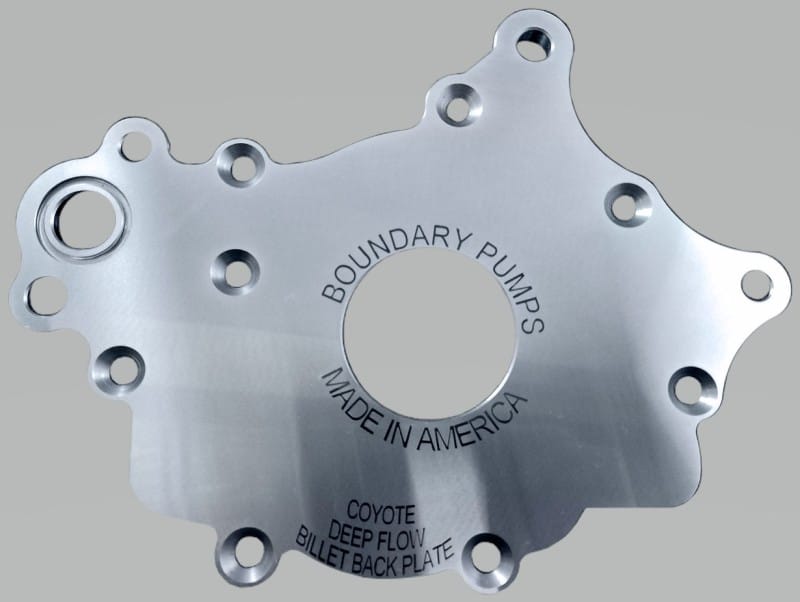 Boundary — Boundary 18-23 Ford Coyote Mustang GT/F150 V8 Oil Pump Assembly w/Billet Back Plate
