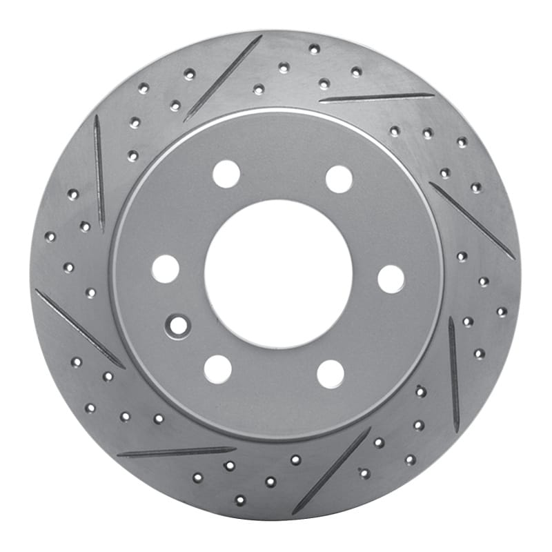 R1 Concepts — R1 06-18 Dodge Sprinter 2500 Rear Left Drilled & Slotted Geo-Carbon Rotor