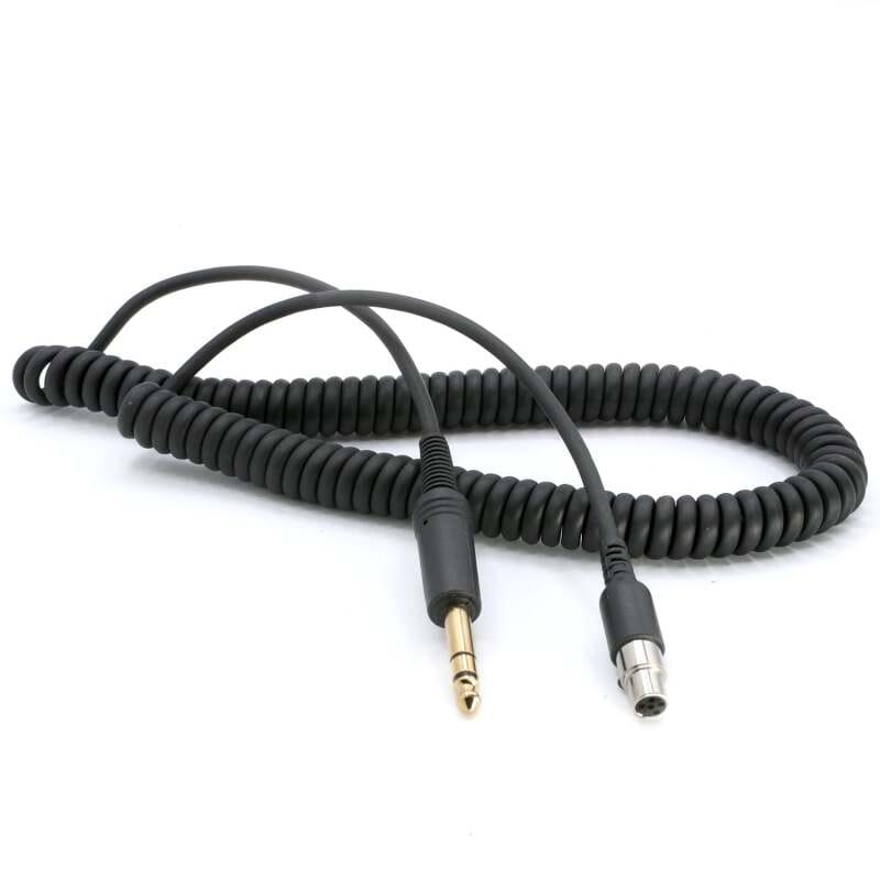 Rugged Radios — Rugged Radios Firetruck Intercom Headset Coil Cord for 1/4 Style Jacks & FHS Headset