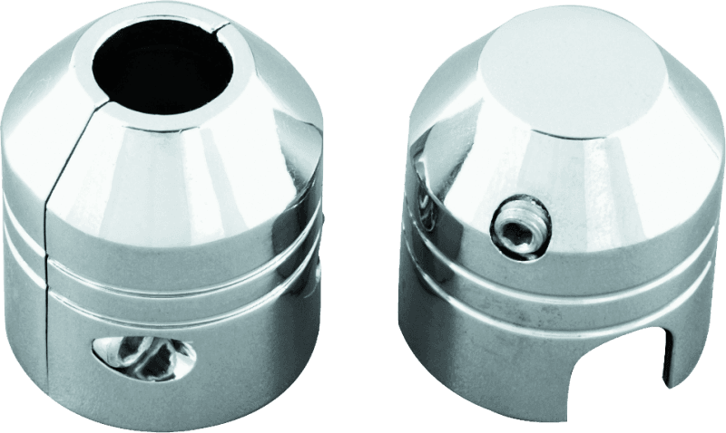 Kuryakyn — Clutch Cable Ferrule & Banjo Bolt Cover Set Chrome