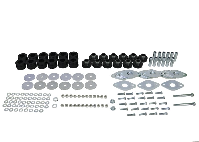 Whiteline — Whiteline 2007-2014 Jeep Wrangler Body Mount Bushing Set
Body Mount Bushing