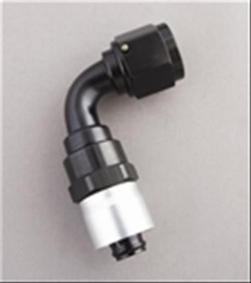 Fragola — Fragola -10AN Male Rad. Fitting x 90 Degree Sport Crimp Hose End