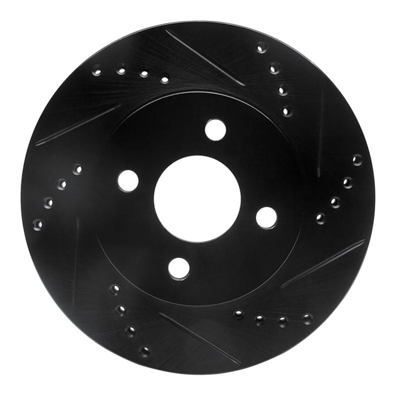 R1 Concepts — R1 03-10 Chevrolet Cobalt Front Right Drilled & Slotted Black Brake Rotor
R1 Brake Rotor Drill
