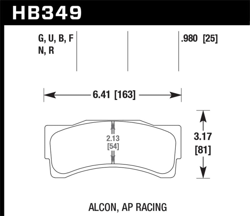 Hawk Performance — Hawk 14-16 BMW M235i DTC-60 Motorsports Front Brake Pads
Disc Brake Pad