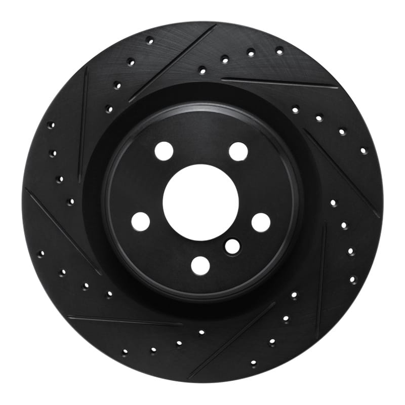R1 Concepts — R1 -24 BMW M235I xDrive Gran Coupe Rear Left Drilled & Slotted Black Brake Rotor
R1 Brake Rotor Drill