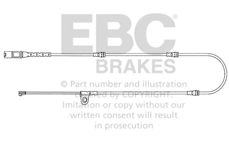 EBC — EBC 2010-2014 BMW X5 3.0L Turbo Front Wear Leads
DscBrkPadWrSnsr