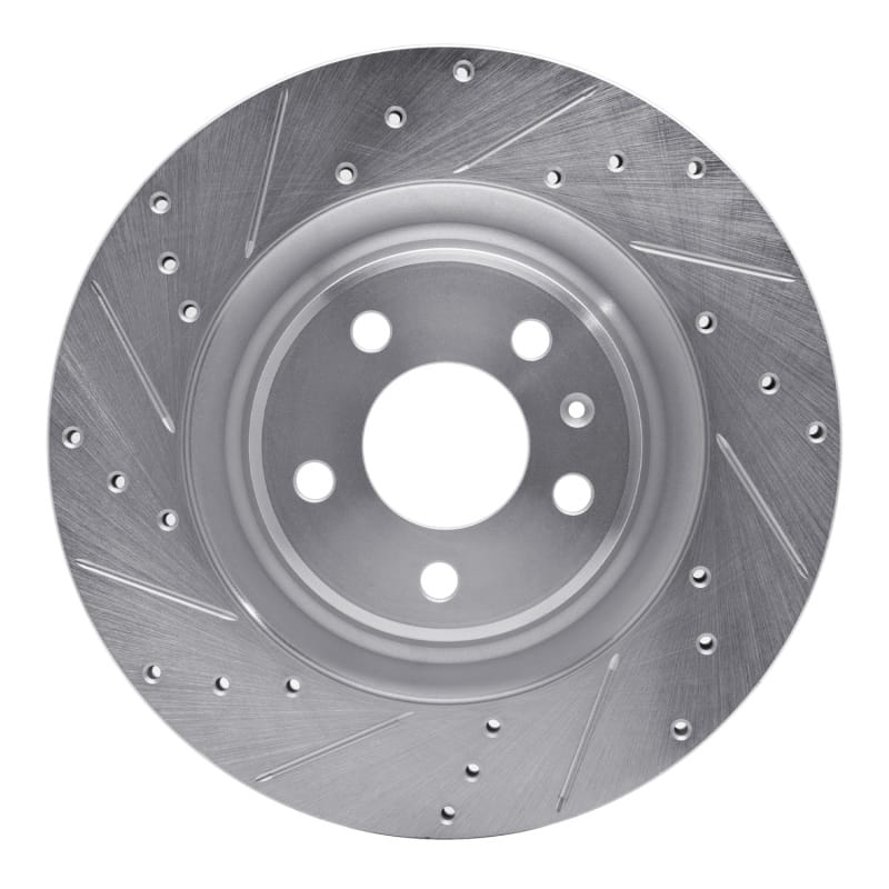R1 Concepts — R1 2008-2025 Audi A7 Quattro Rear Left Drilled & Slotted Silver Brake Rotor
R1 Brake Rotor Drill