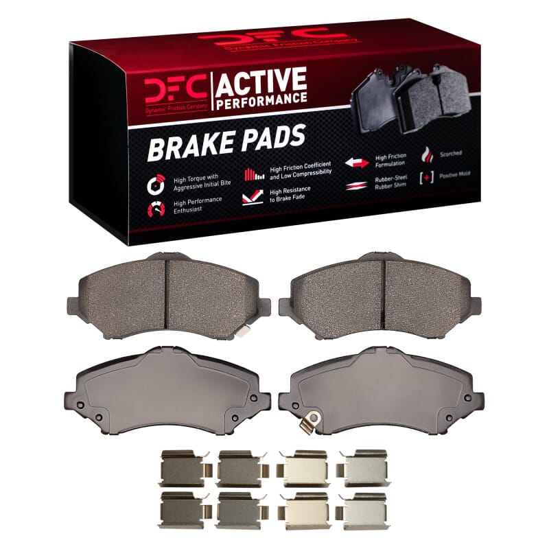 DFC — DFC 07-18 Chrysler Town & Country Front Active Performance Pads and Hardware Kit
DFC Brake Pad Set