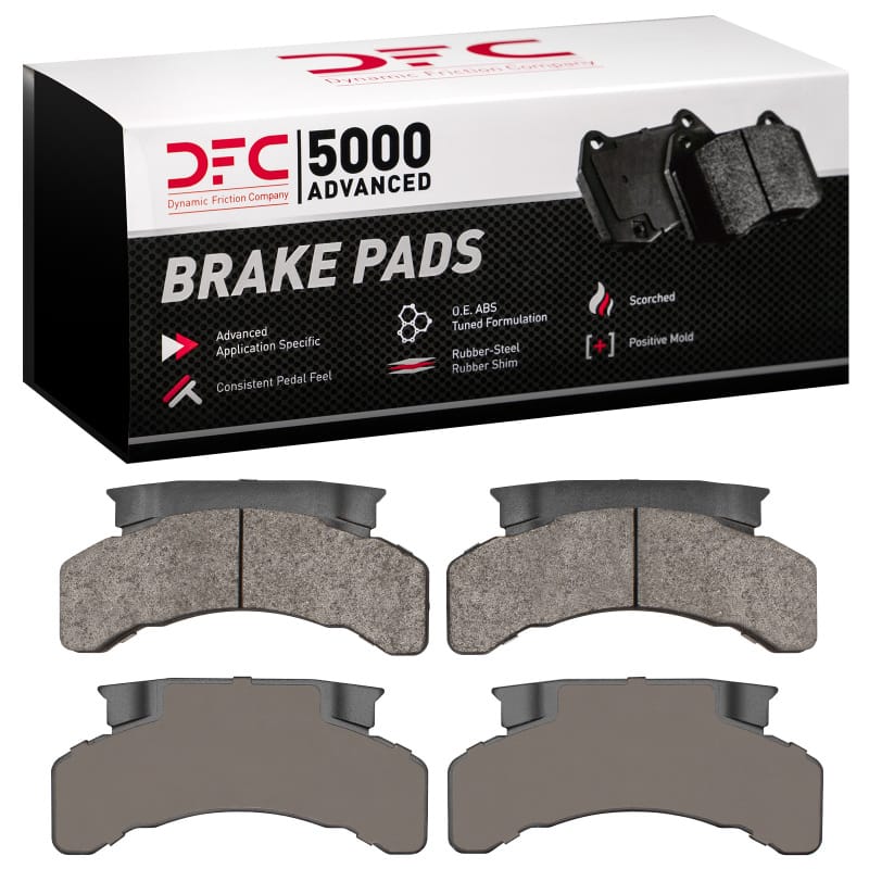 DFC — DFC 79-12 Beaver Motorcoach Monterey Rear/Front 5000 Advanced Semi Metallic Brake Pads
DFC Brake Pad Set