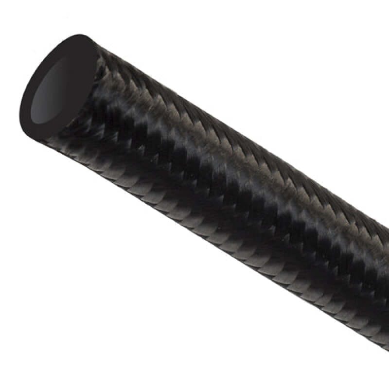 Goodridge — Goodridge -06AN Black Textile Braided Hose