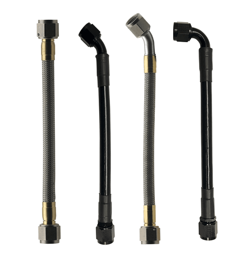 Fragola — Fragola -6AN Hose Assembly Straight x Straight Alum Nut 84in
