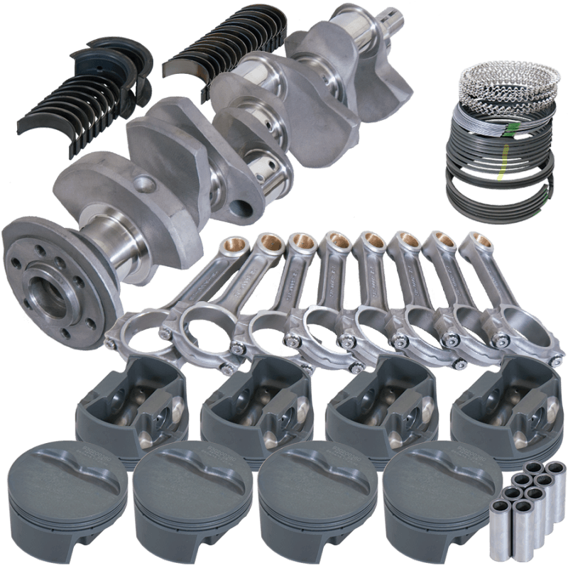 Eagle — Eagle Chevy 350 3.480in Crank 6.000in I-Beam Rods -5cc Flat Top 4.060in Pistons Rotating Assembly
Pro Street Assembly