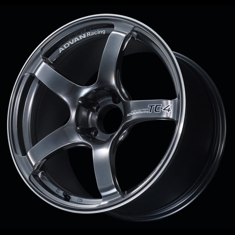 Advan — Advan TC4 18x8 +42 5x112 Racing Gun Metallic and Ring Wheel