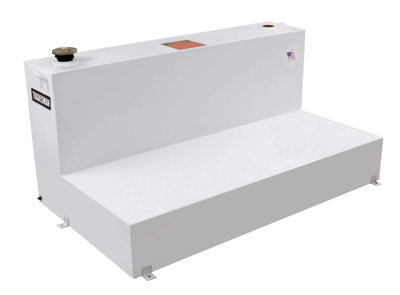 Tradesman — Tradesman Steel L-Shape Liquid Storage Tank - White