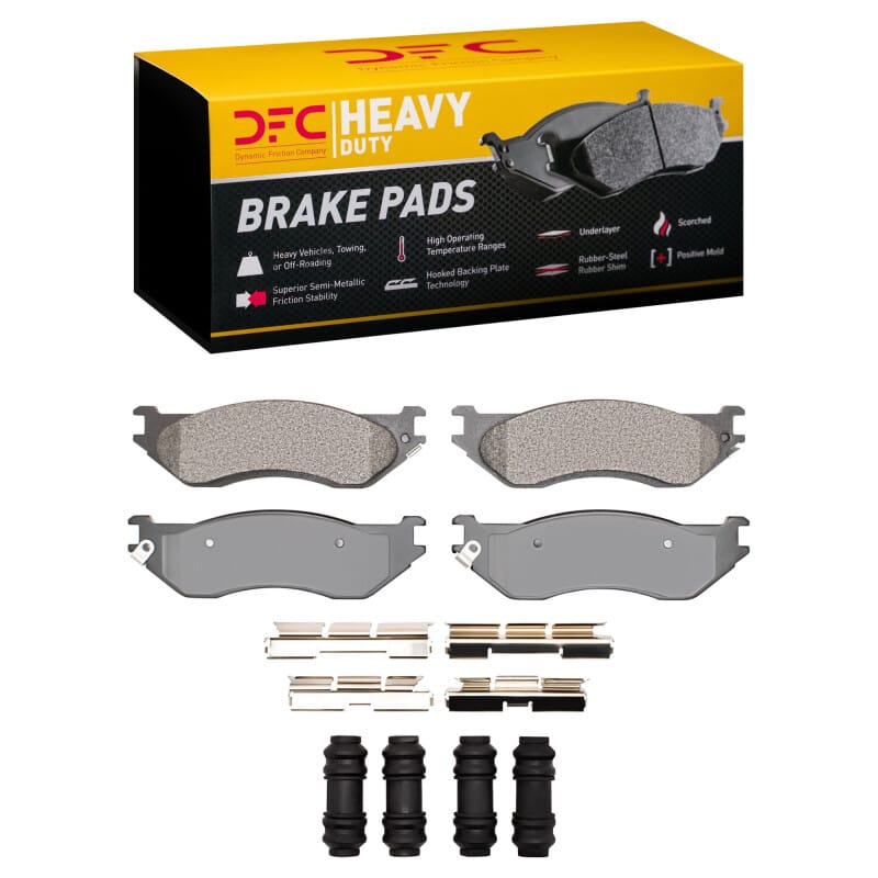 DFC — DFC 02-06 Dodge Ram 1500 Pickup Front Heavy Duty Pads and Hardware Kit
DFC Brake Pad Set