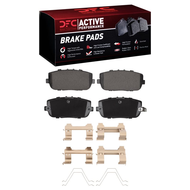 DFC — DFC 06-25 Mazda MX-5 Miata Rear Active Performance Pads and Hardware Kit
DFC Brake Pad Set
