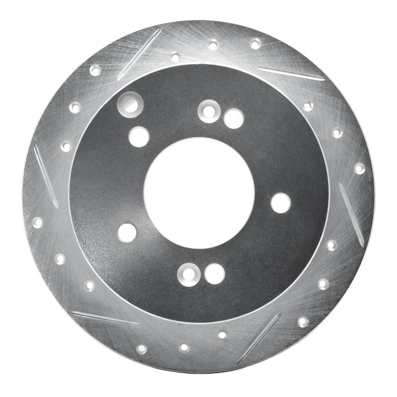 R1 Concepts — R1 01-10 Hyundai XG350 Rear Left Drilled & Slotted Silver Brake Rotor
R1 Brake Rotor Drill