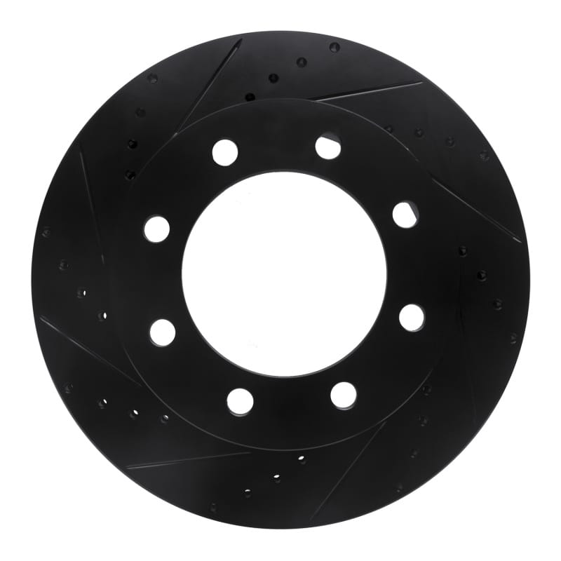 R1 Concepts — R1 05-12 Ford F-250 4WD (Super Duty) Front Left Drilled & Slotted Black Brake Rotor
R1 Brake Rotor Drill