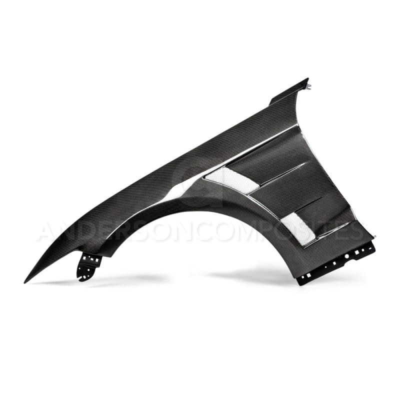 Anderson Composites — Anderson Composites 15-16 Ford Mustang Type-AT Fenders (0.4in Wider)