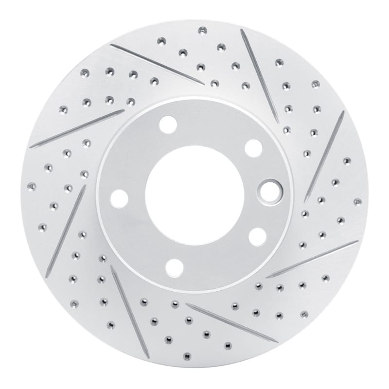 R1 Concepts — R1 08-18 Mercedes-Benz G500 (USA/Canada) Front Right Drilled & Slotted Geo-Carbon Rotor