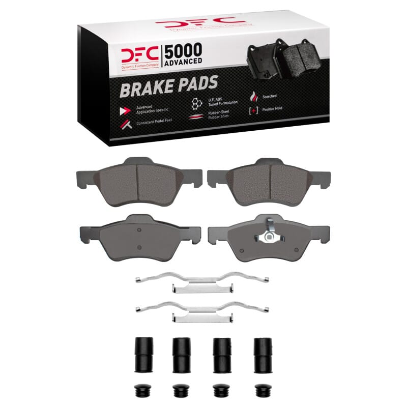 DFC — DFC 09-12 Ford Escape Front 5000 Advanced Ceramic Brake Pads and Hardware Kit
DFC Brake Pad Set