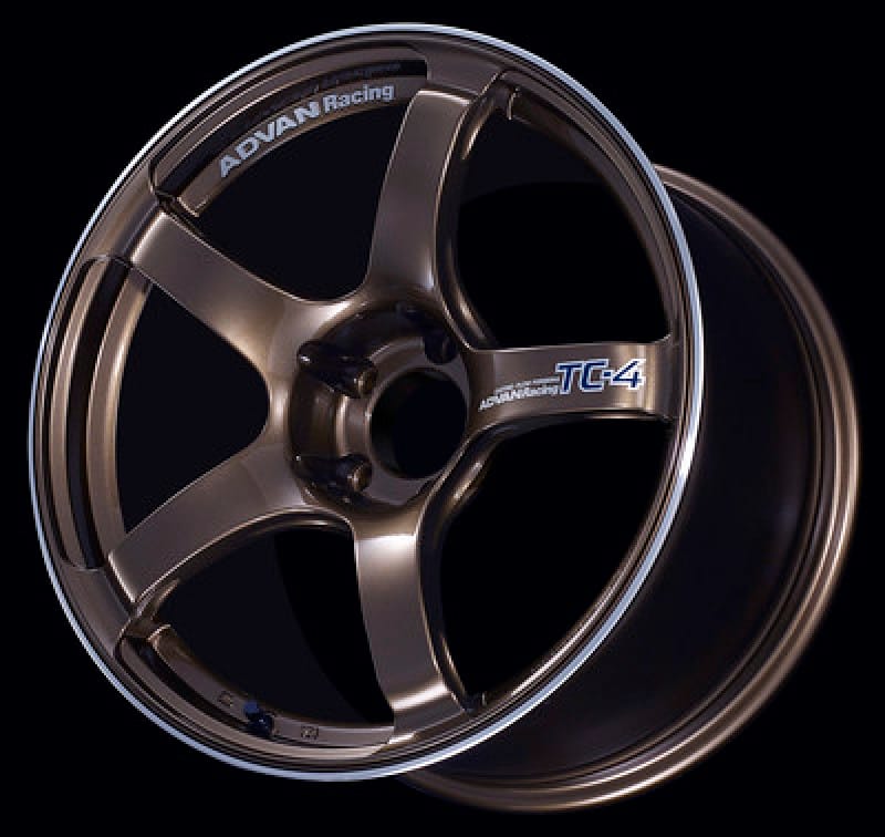Advan — Advan TC4 16x5.5 +45 4x100 Umber Bronze Metallic and Ring Wheel