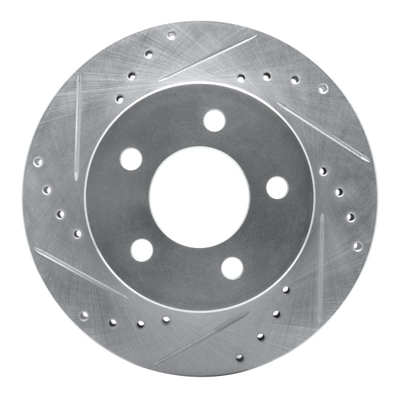 R1 Concepts — R1 90-99 Jeep Cherokee Front Left Drilled & Slotted Silver Brake Rotor
R1 Brake Rotor Drill