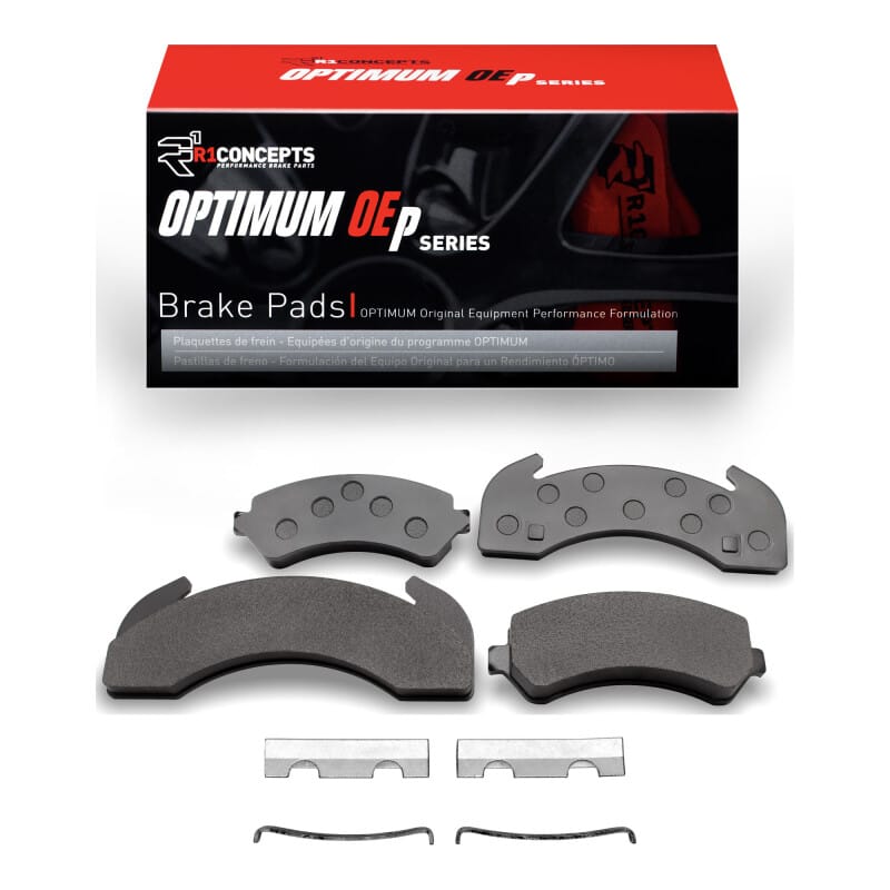 R1 Concepts — R1 83-12 Blue Bird Bus TC1000 Front and Rear Optimum OE Pads & Hardware Kit
R1 Opt Pds & Hrdw Kt