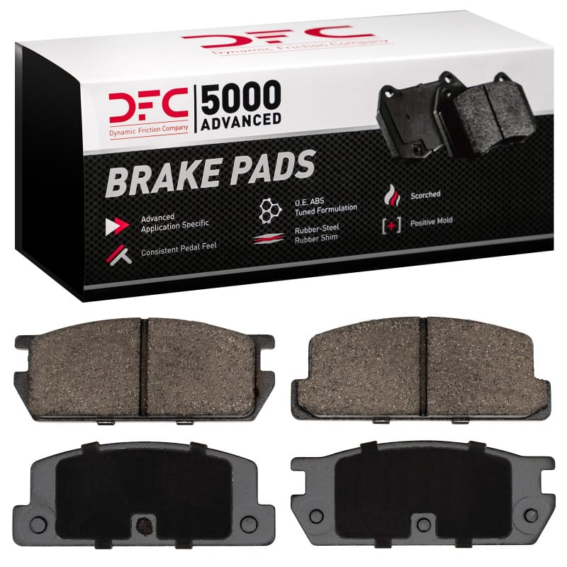 DFC — DFC 81-85 Mazda RX-7 Rear 5000 Advanced Semi Metallic Brake Pads
DFC Brake Pad Set