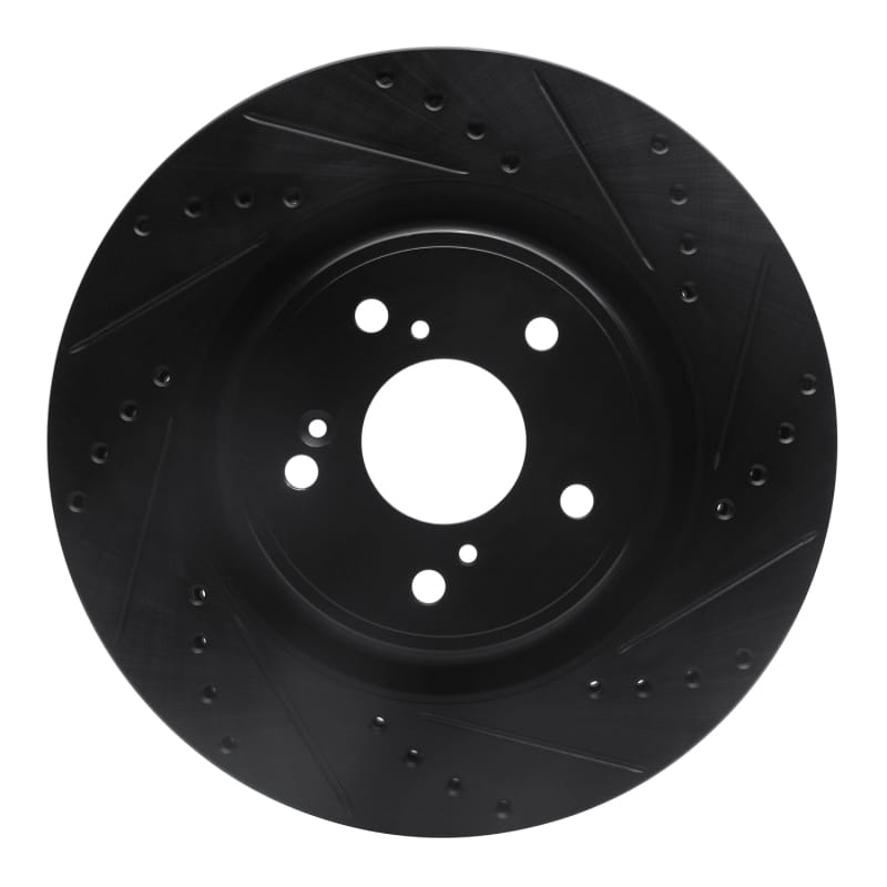 R1 Concepts — R1 20-22 Honda CR-V Front Right Drilled & Slotted Black Brake Rotor
R1 Brk Rot Drl Slt