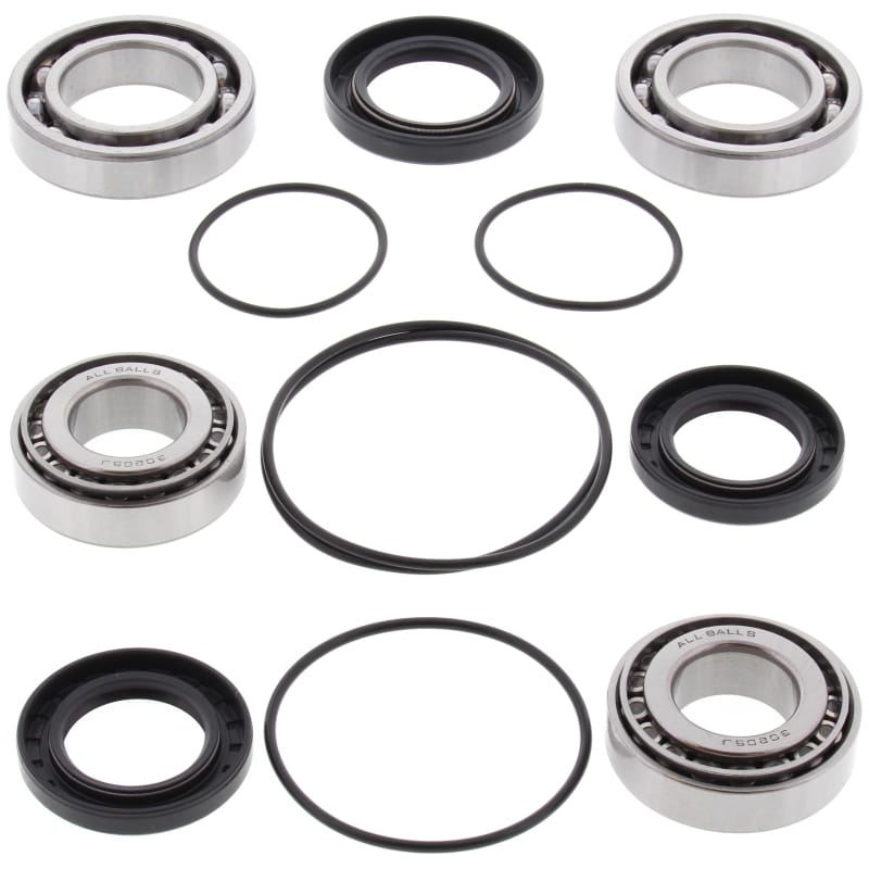 All Balls Racing — All Balls Racing 93-00 Kawasaki Mule 2510 4x4 Differential Bearing & Seal Kit Front