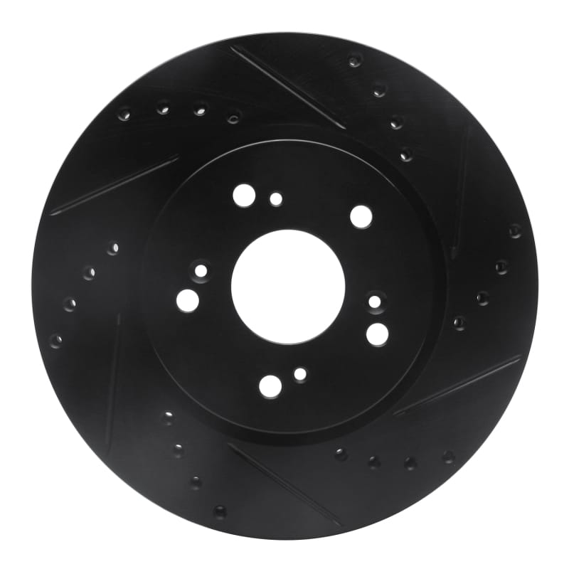 R1 Concepts — R1 07-16 Acura RDX Front Right Drilled & Slotted Black Brake Rotor
R1 Brake Rotor Drill