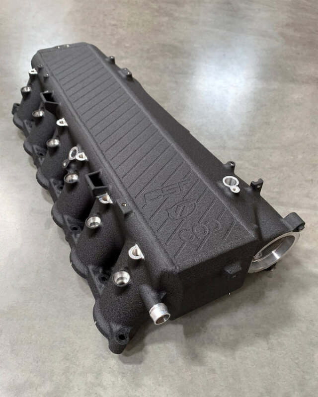 CSF — CSF Toyota A90/A91 Supra/ BMW G-Series B58 Charge-Air Cooler Manifold - Crinkle Black