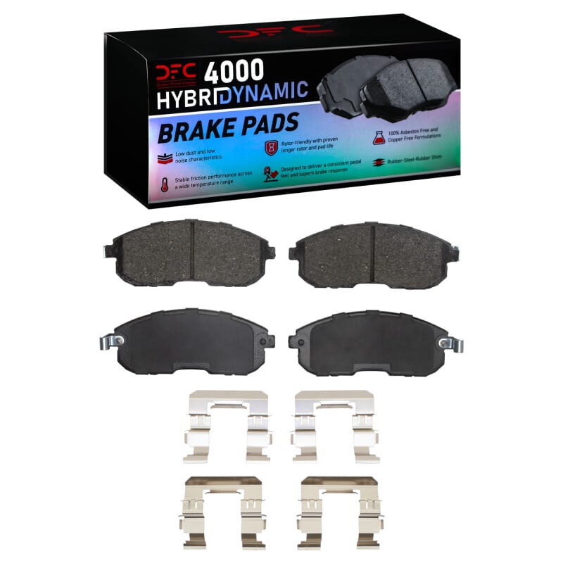 DFC — DFC 07-14 Suzuki SX4 Front 4000 HybriDynamic Brake Pads and Hardware Kit
DFC Brake Pad Set