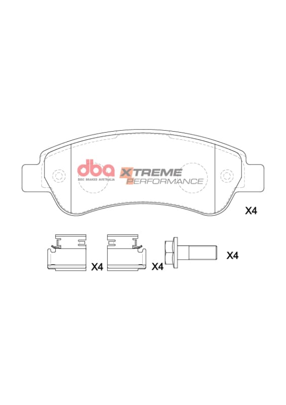 DBA — DBA 14-23 Ram ProMaster 1500 XP Performance Rear Brake Pads
Brake Pad