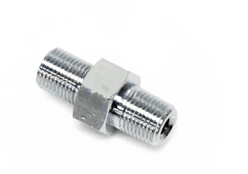 GReddy — GReddy Male 1/8in PT to Male 1/8in PF Union Fitting