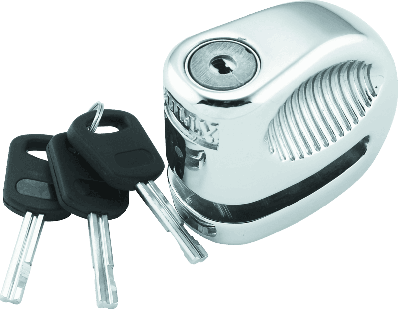 BikeMaster — Bully Lock Disc Chrome w/ Pouch - 5.5mm