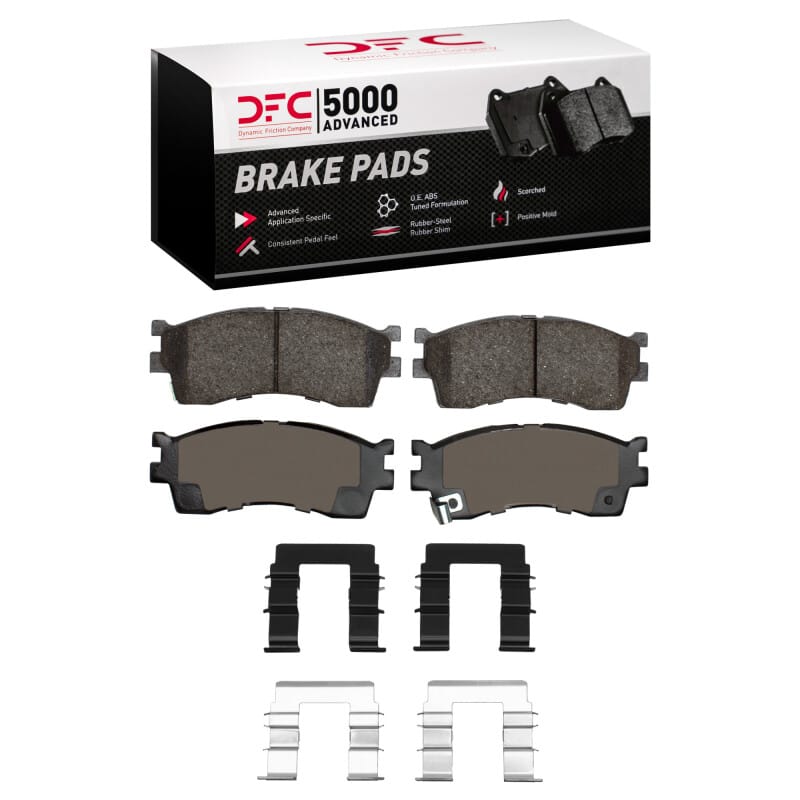 DFC — DFC 01-05 Kia Rio Front 5000 Advanced Ceramic Brake Pads and Hardware Kit
DFC Brake Pad Set