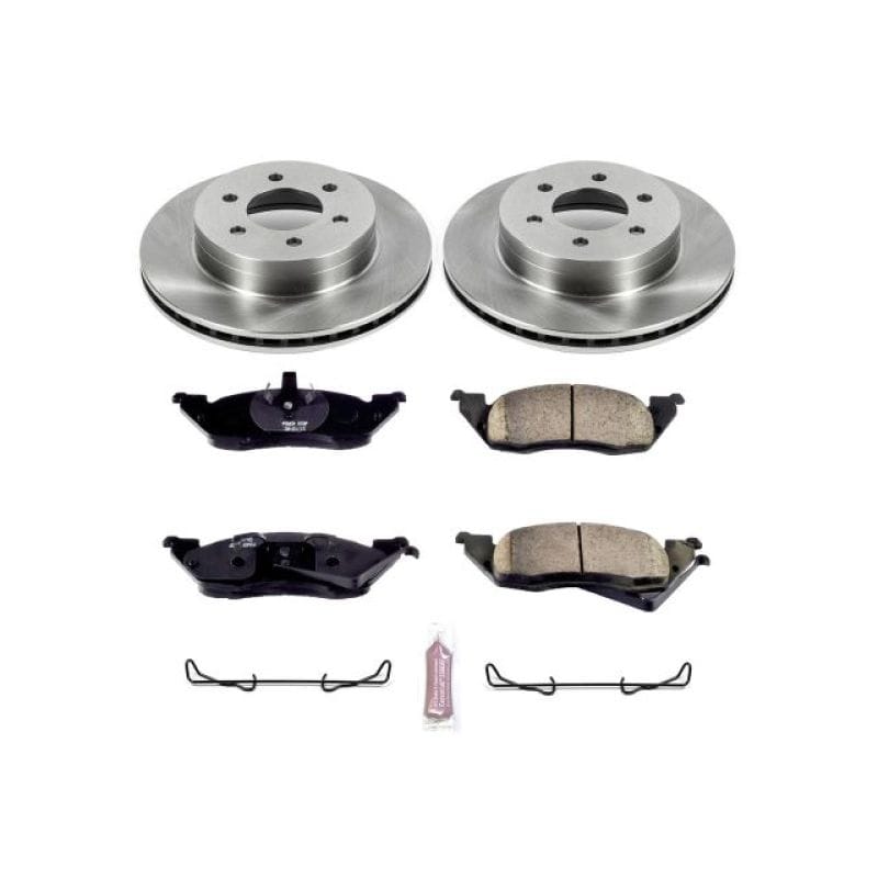 PowerStop — Power Stop 97-98 Dodge Dakota Front Autospecialty Brake Kit