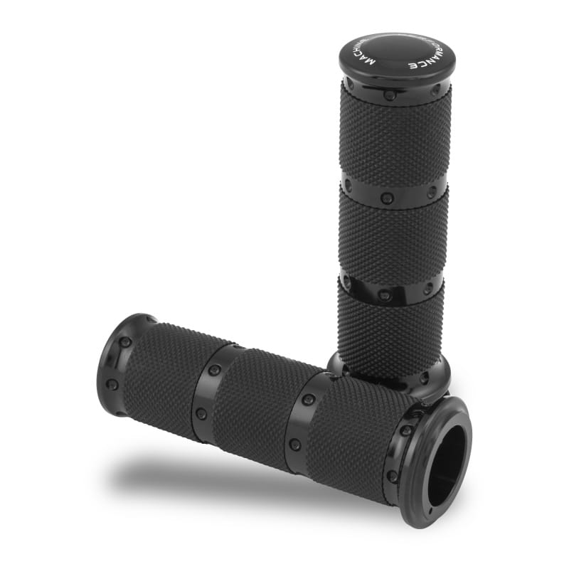 Performance Machine — Performance Machine Handle Grip Set XLS - Black Ano